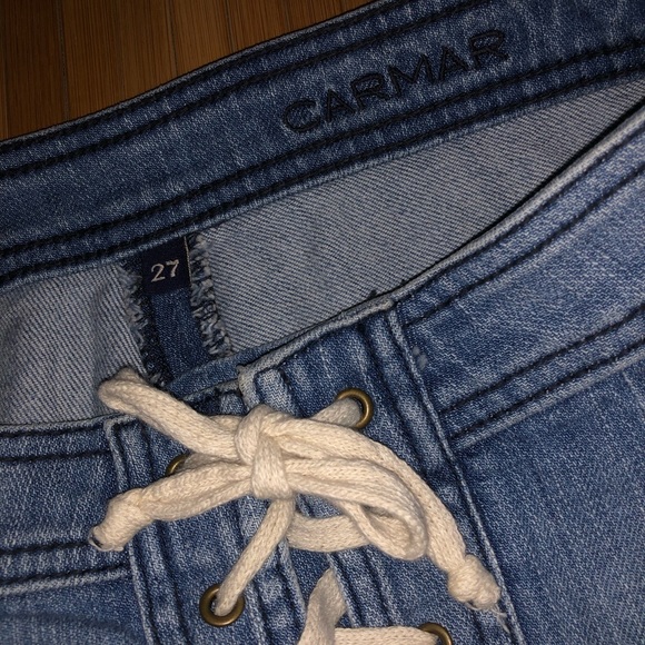 Carmar Lace Up Shorts - Picture 2 of 4